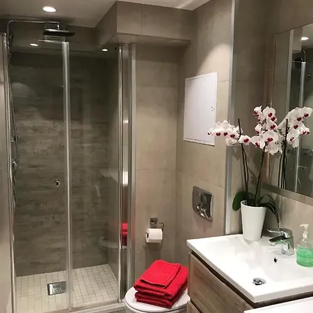 Central Double Room W Private Bathroom - In A Private Home אוסלו